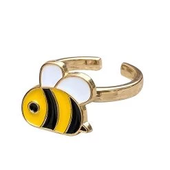 Boogzel Apparel Honey Bee Anxiety Ring 🐝