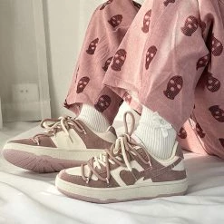 Boogzel Apparel 2.0 Heart Aesthetic Sneakers SOFT GIRL OUTFITS