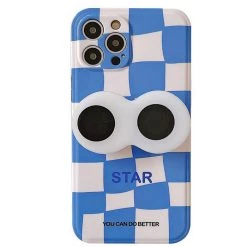 Boogzel Apparel Big Eyes Checkered IPhone Case IPHONE CASES 9 Boogzel Apparel Big Eyes Checkered IPhone Case IPHONE CASES