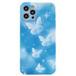 Boogzel Apparel BUTTERFLY AESTHETIC Crystal Butterflies IPhone Case