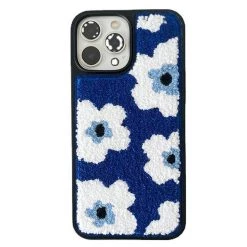 Boogzel Apparel IPHONE CASES Blue Flowers IPhone Case