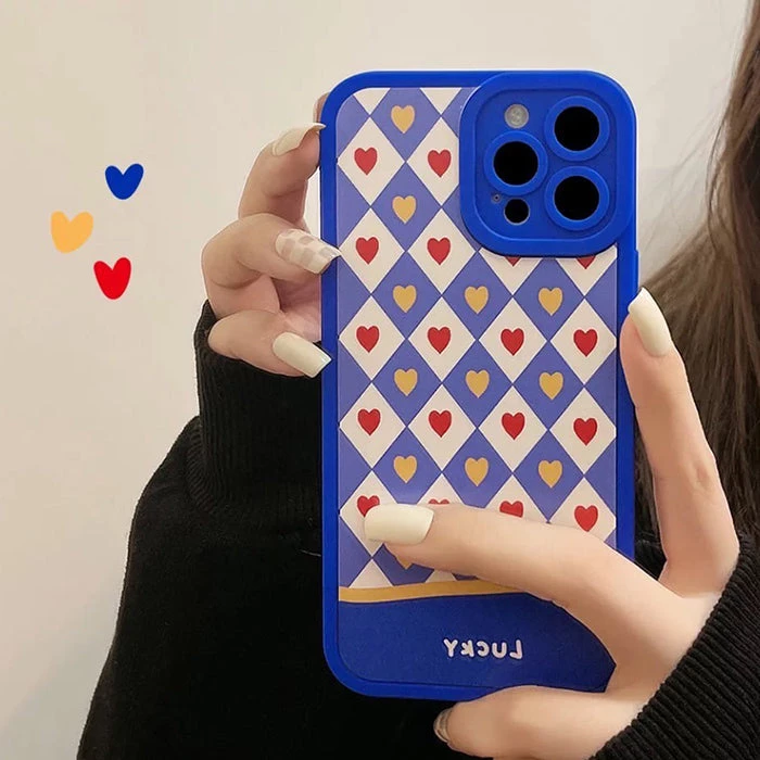 Boogzel Apparel Heart Check IPhone Case IPHONE CASES 2 Boogzel Apparel Heart Check IPhone Case IPHONE CASES