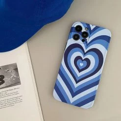 Boogzel Apparel Blue Heart IPhone Case