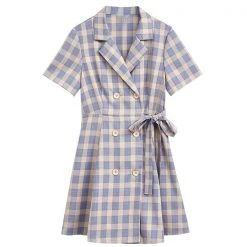 Boogzel Apparel Private School Plaid Dress GRUNGE CLOTHES