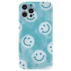 Boogzel Apparel Blue Smiley IPhone Case