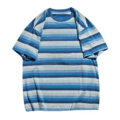 Boogzel Apparel Run Your Game Striped T-Shirt GRUNGE CLOTHES
