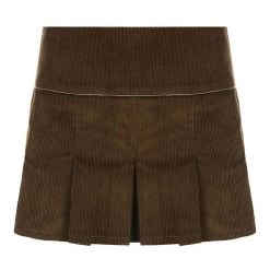 Boogzel Apparel Casual Friday Cord Skirt FAIRY GRUNGE