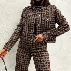 Boogzel Apparel Never The Same Plaid Jacket