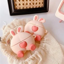 Boogzel Apparel IPHONE CASES Cute Bunny AirPods Case