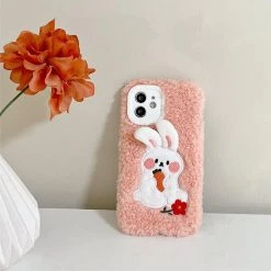 Boogzel Apparel Bunny Fluffy IPhone Case IPHONE CASES