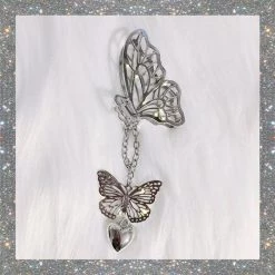 Boogzel Apparel Buttefly Grunge Hair Claw FAIRYCORE