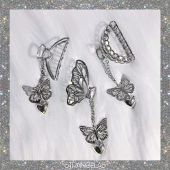 Boogzel Apparel Buttefly Grunge Hair Claw FAIRYCORE