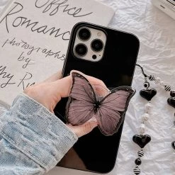Boogzel Apparel BUTTERFLY AESTHETIC Butterfly Beaded Chain IPhone Case 6 Boogzel Apparel BUTTERFLY AESTHETIC Butterfly Beaded Chain IPhone Case