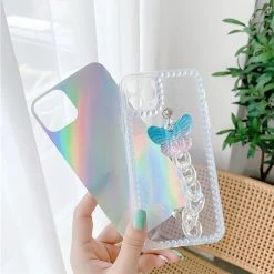 Boogzel Apparel Fairy Butterfly Chain IPhone Case BUTTERFLY AESTHETIC