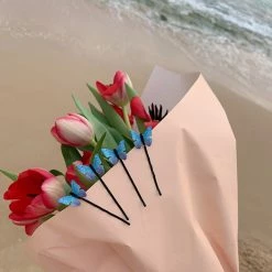 Boogzel Apparel Y2K OUTFITS Butterfly Hair Clips Set