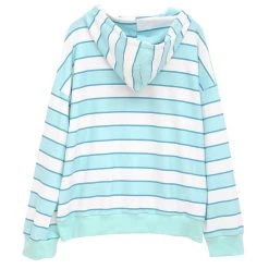 Boogzel Apparel Ur My Butterfly Striped Hoodie