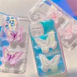 Boogzel Apparel Fairy Butterfly Laser IPhone Case BUTTERFLY AESTHETIC 7 Boogzel Apparel Fairy Butterfly Laser IPhone Case BUTTERFLY AESTHETIC