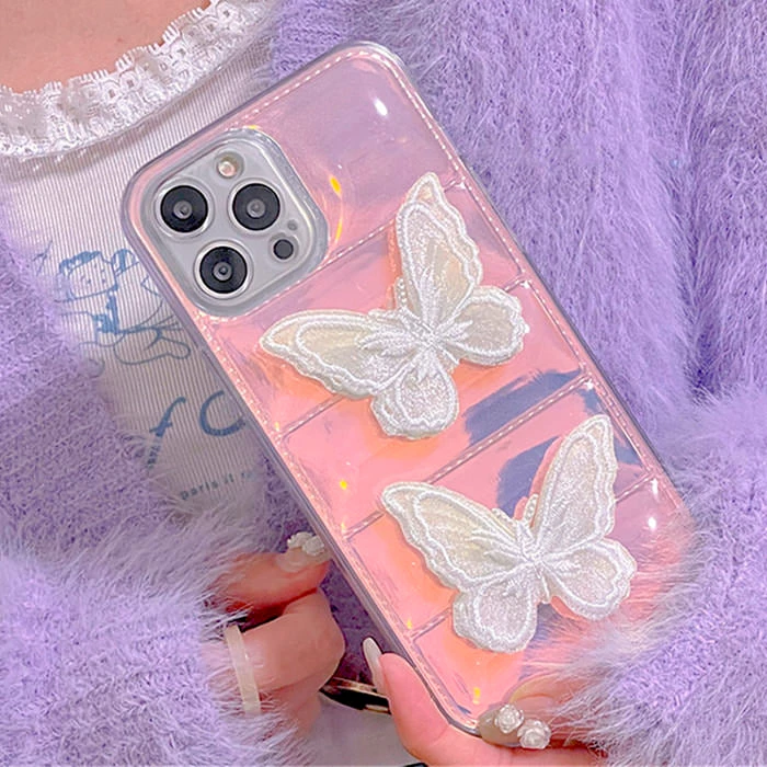 Boogzel Apparel Fairy Butterfly Laser IPhone Case BUTTERFLY AESTHETIC 2 Boogzel Apparel Fairy Butterfly Laser IPhone Case BUTTERFLY AESTHETIC