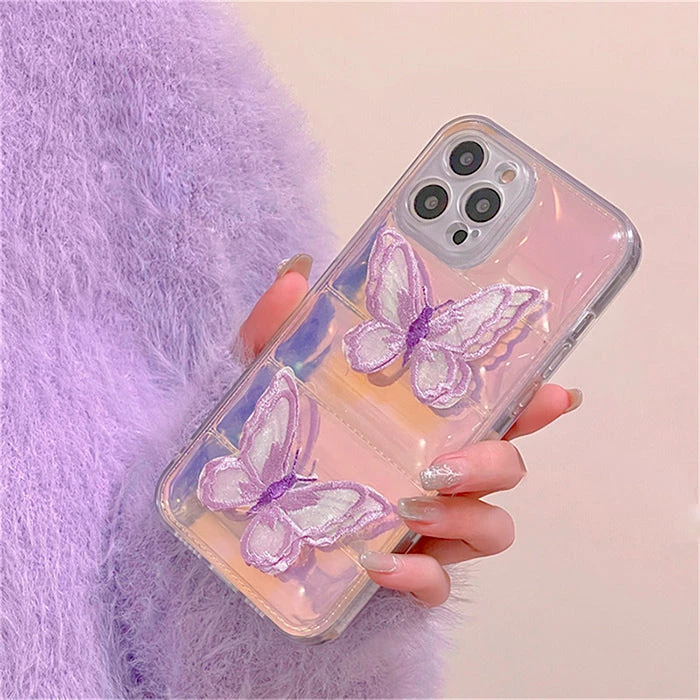 Boogzel Apparel Fairy Butterfly Laser IPhone Case BUTTERFLY AESTHETIC 4 Boogzel Apparel Fairy Butterfly Laser IPhone Case BUTTERFLY AESTHETIC