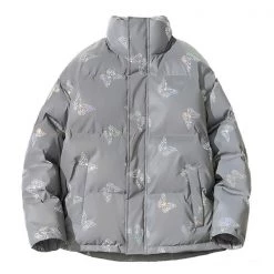 Boogzel Apparel BUTTERFLY AESTHETIC Butterfly Reflective Jacket
