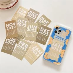 Boogzel Apparel Calendar Card IPhone Case