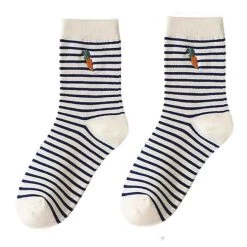 Boogzel Apparel Carrot Striped Socks