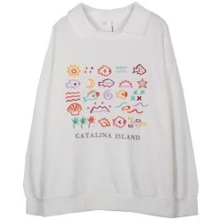 Boogzel Apparel Catalina Island Vintage Sweatshirt INDIE CLOTHES