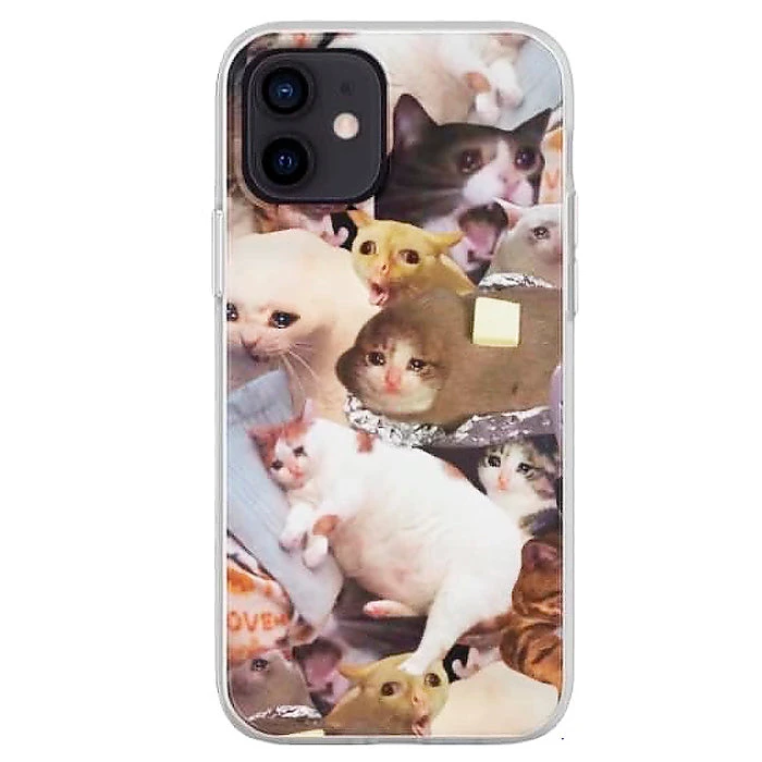 Boogzel Apparel Cat Memes IPhone Case 1 Boogzel Apparel Cat Memes IPhone Case