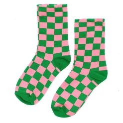 Boogzel Apparel Indie Aesthetic Checker Socks