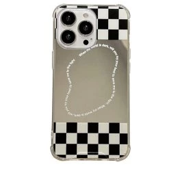Boogzel Apparel IPHONE CASES Checkerboard Mirror IPhone Case