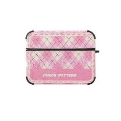 Boogzel Apparel IPHONE CASES Check Pattern Airpods Case