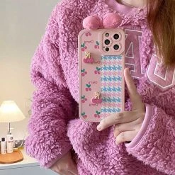 Boogzel Apparel Cherry Bow IPhone Case