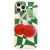 Boogzel Apparel Cherry Wavy Checker IPhone Case IPHONE CASES