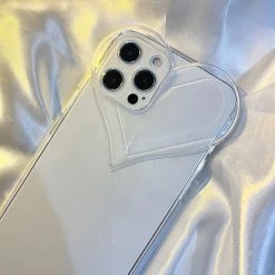 Boogzel Apparel Clear Heart IPhone Case Accessories