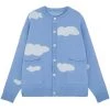 Boogzel Apparel Gone Dreaming Cloud Cardigan SOFT GIRL OUTFITS