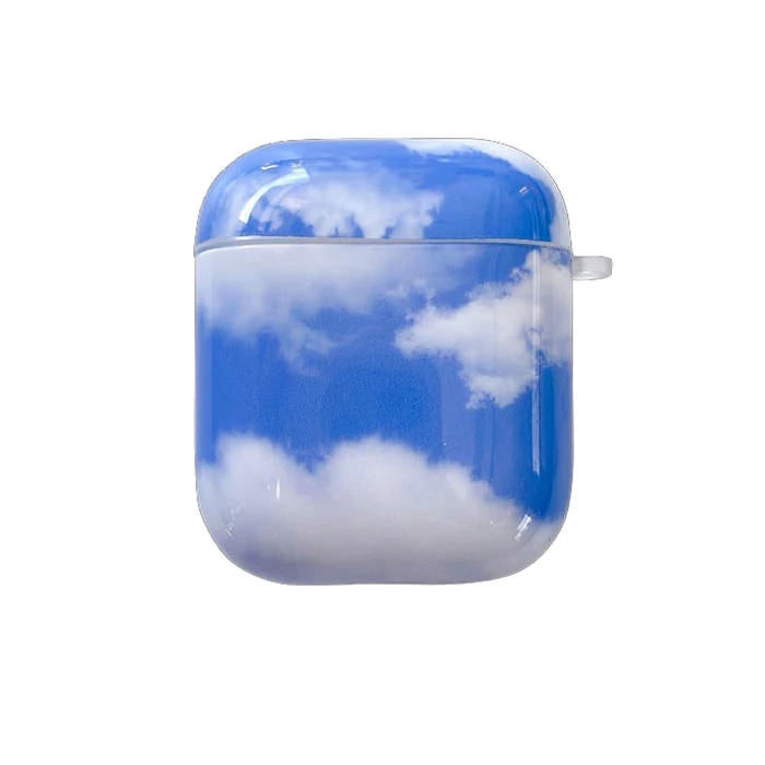 Boogzel Apparel IPHONE CASES Smile Clouds AirPods Case 6 Boogzel Apparel IPHONE CASES Smile Clouds AirPods Case
