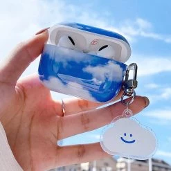 Boogzel Apparel IPHONE CASES Smile Clouds AirPods Case