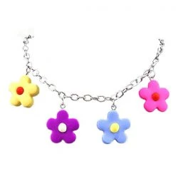 Boogzel Apparel Good Vibes Only Flower Chain Necklace