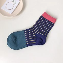 Boogzel Apparel Contrast Stripes Socks