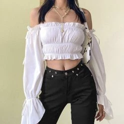 Boogzel Apparel SOFT GIRL OUTFITS It's My Delight Crop Top