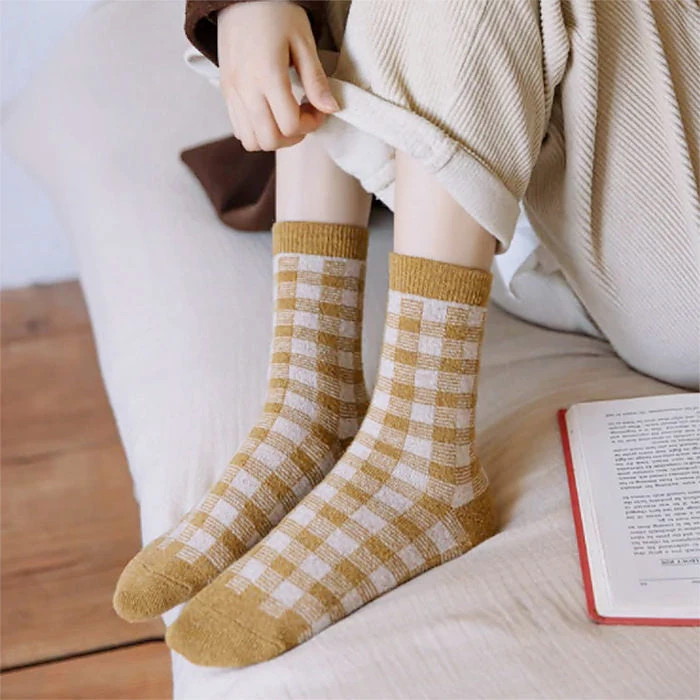 Boogzel Apparel Cottagecore Warm Socks