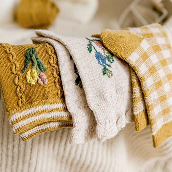 Boogzel Apparel Cottagecore Warm Socks