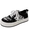 Boogzel Apparel Shoes Cow Print Teen Craft Sneakers