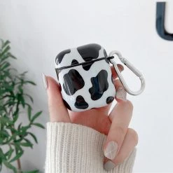 Boogzel Apparel IPHONE CASES Cow Print AirPods Case