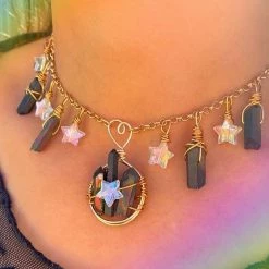 Boogzel Apparel Mysticum Star Witch Necklace FAIRYCORE