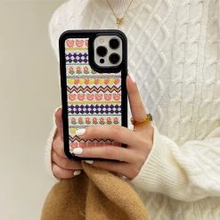 Boogzel Apparel Cute Embroidery IPhone Case