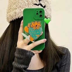 Boogzel Apparel Cute Tiger IPhone Case