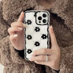 Boogzel Apparel Daisies Plaid IPhone Case IPHONE CASES