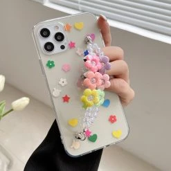 Boogzel Apparel Daisy Beaded Chain IPhone Case IPHONE CASES