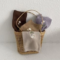 Boogzel Apparel Daisy Embroidery Socks